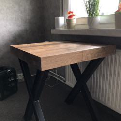 Kundenprojekt: Tisch aus Eiche 